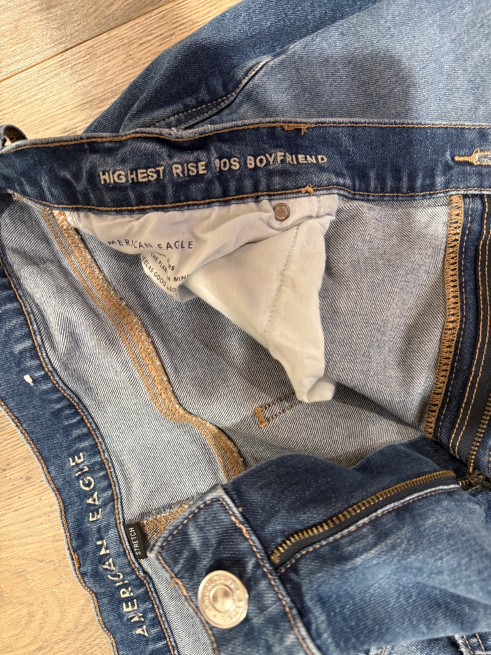 American Eagle “Highest Rise 90s Boyfriend” Jeans - Size 20 - Picture 3 of 5